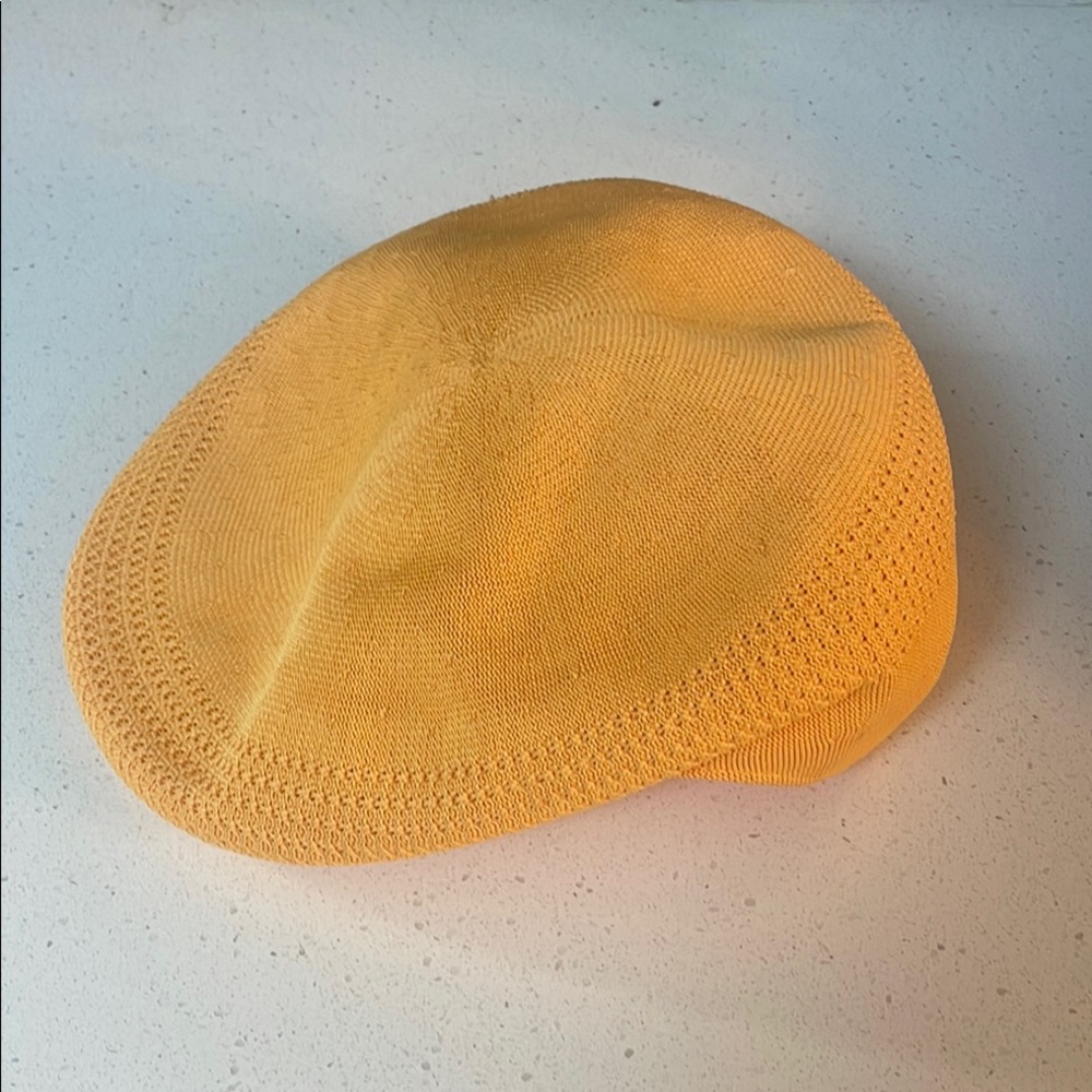 Kangol Yellow Flat Cap